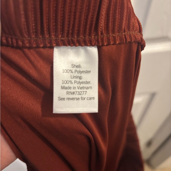 Nine West (for Kohls) Cropped Wide Leg Plisse  Pants - Picture 4 of 5